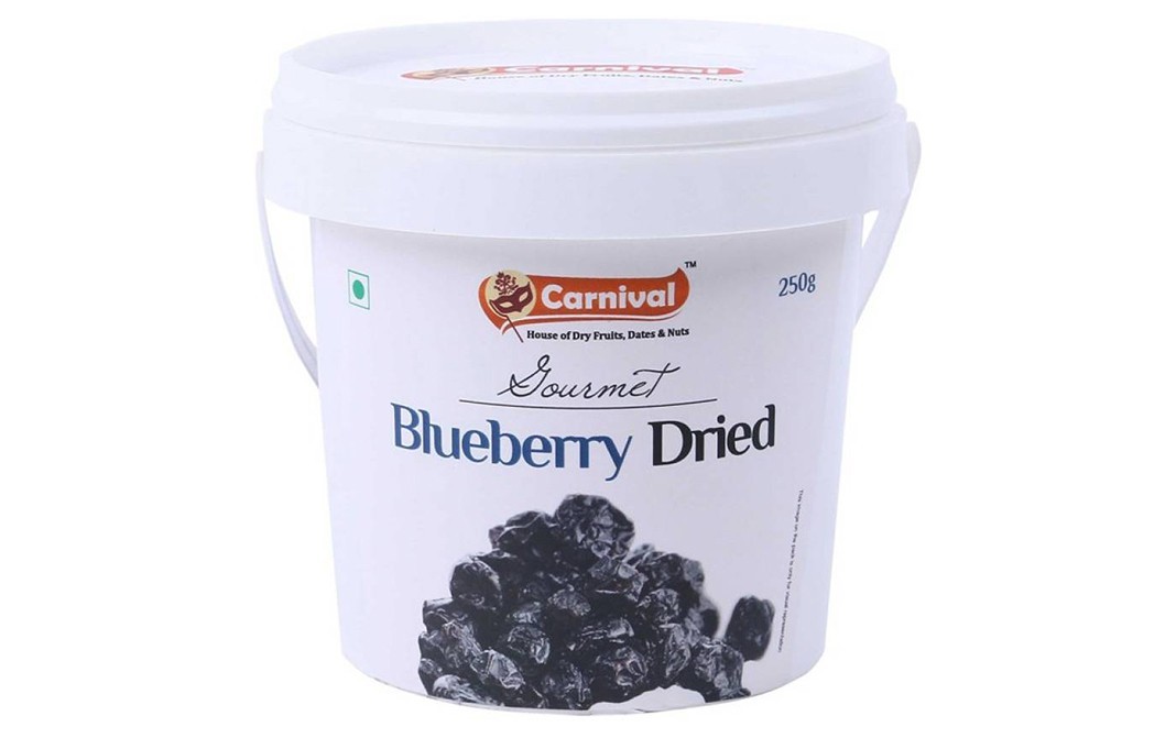 Carnival Blueberry Dried    Container  250 grams
